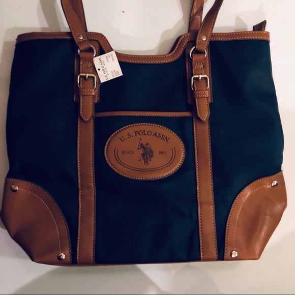 U.S. Polo Assn. Bags Nwt Us Polo Assn Navy Tote Bag Poshmark